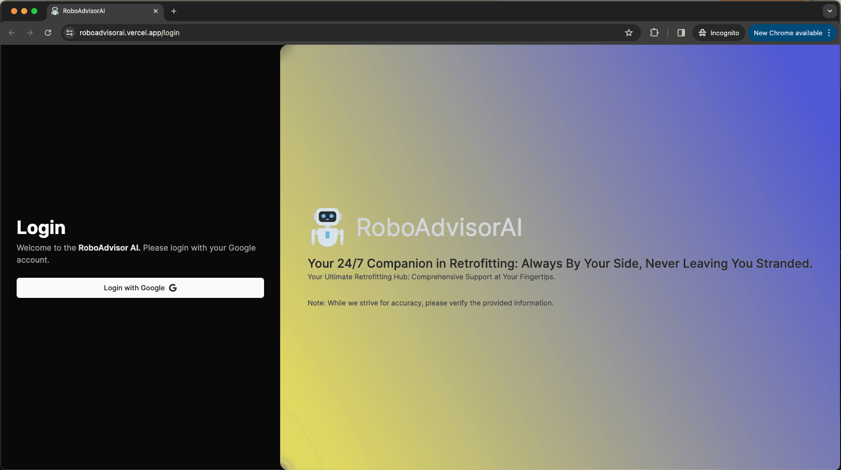 AI RAG Home Retrofit App